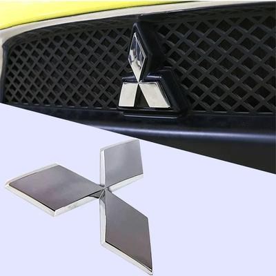 ABS для Lancer ASX Colt Pajero V7 Outlander Eclipse Delica EVO Автомобильная Передняя Решетка Значок Наклейка Крышка Задний Эмблема