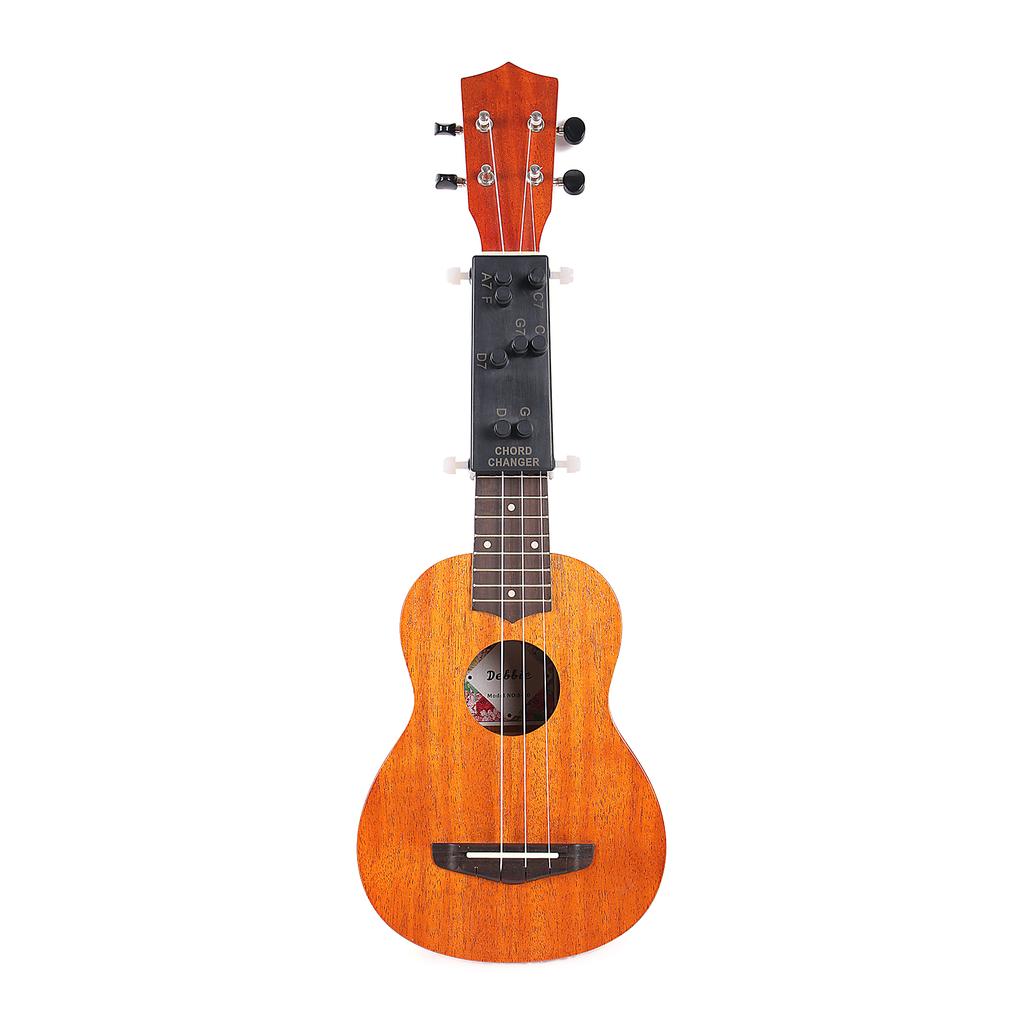 Ukulele Chord Trainer with 8 Chords Learning System Practice Assist Tool for Adults Children Finger Teaching Aid