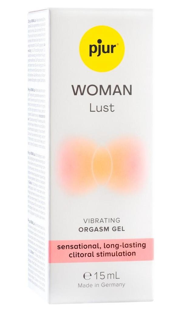 Pjur Woman Lust, 15 мл - Вибрирующий гель для оргазма