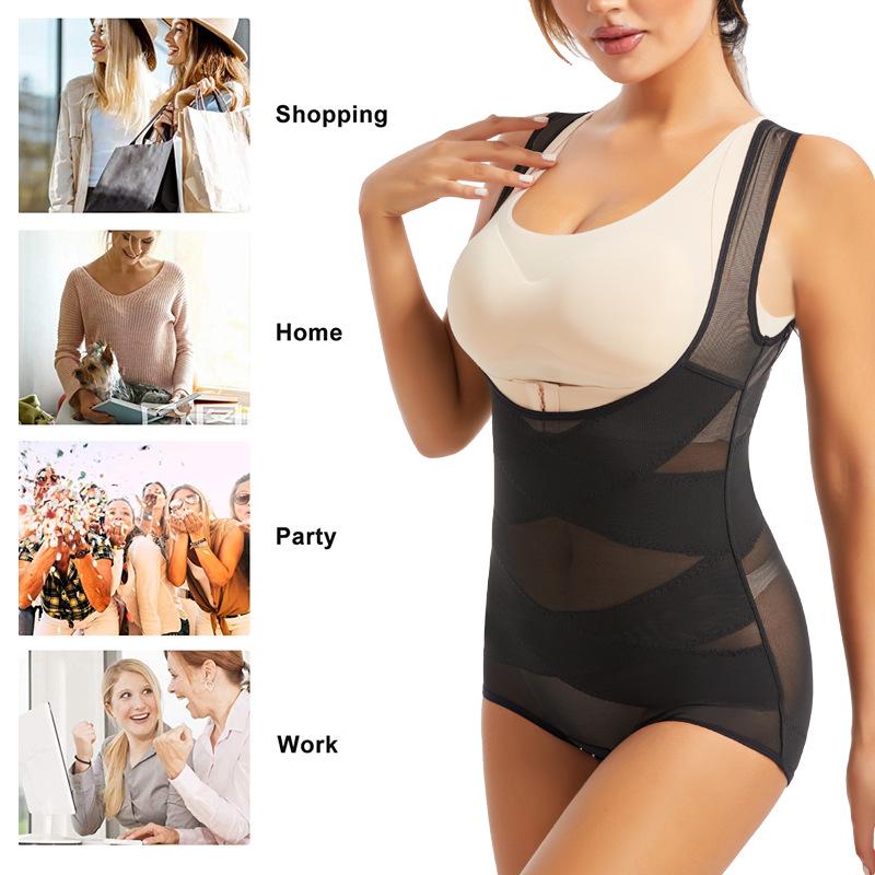 Послеродовой боди для похудения с контролем живота