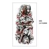 Xqb Black Skull Animal Eagle Snake Water Transfer Tattoo Simulation Disposable Tattoo Sticker