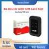 MF800 Черный 4G Портативный Мобильный WiFi LTE Роутер со слотом для карты H806