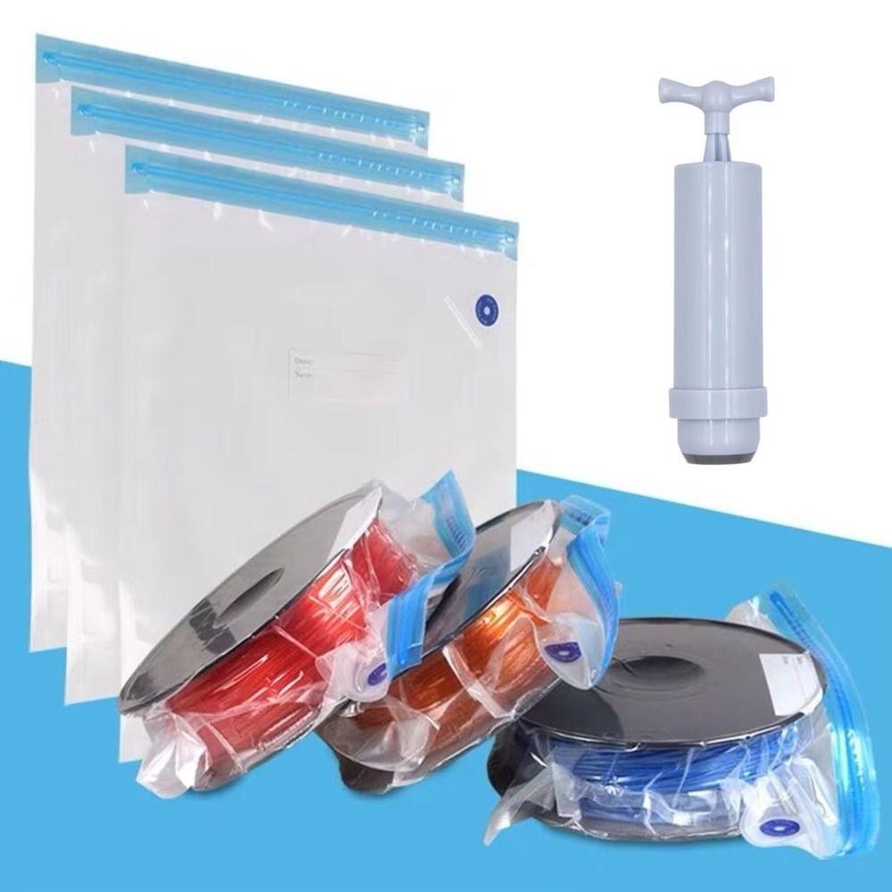 Dustproof 3D Printer Filament Storage Bag Filament Dryer Container 3D Printing Accessories