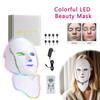 7 Color LED Light Photon Face Mask 192 LEDs SPAMask Soft Comfort Fit Skin Rejuvenation Home Daily Care Beauty Device