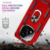 Coque - E.F.CONNECTION - Pour Xiaomi Redmi Note 14 Pro+ 5G - Rigide - Rouge - Avec anneau orientable 360°