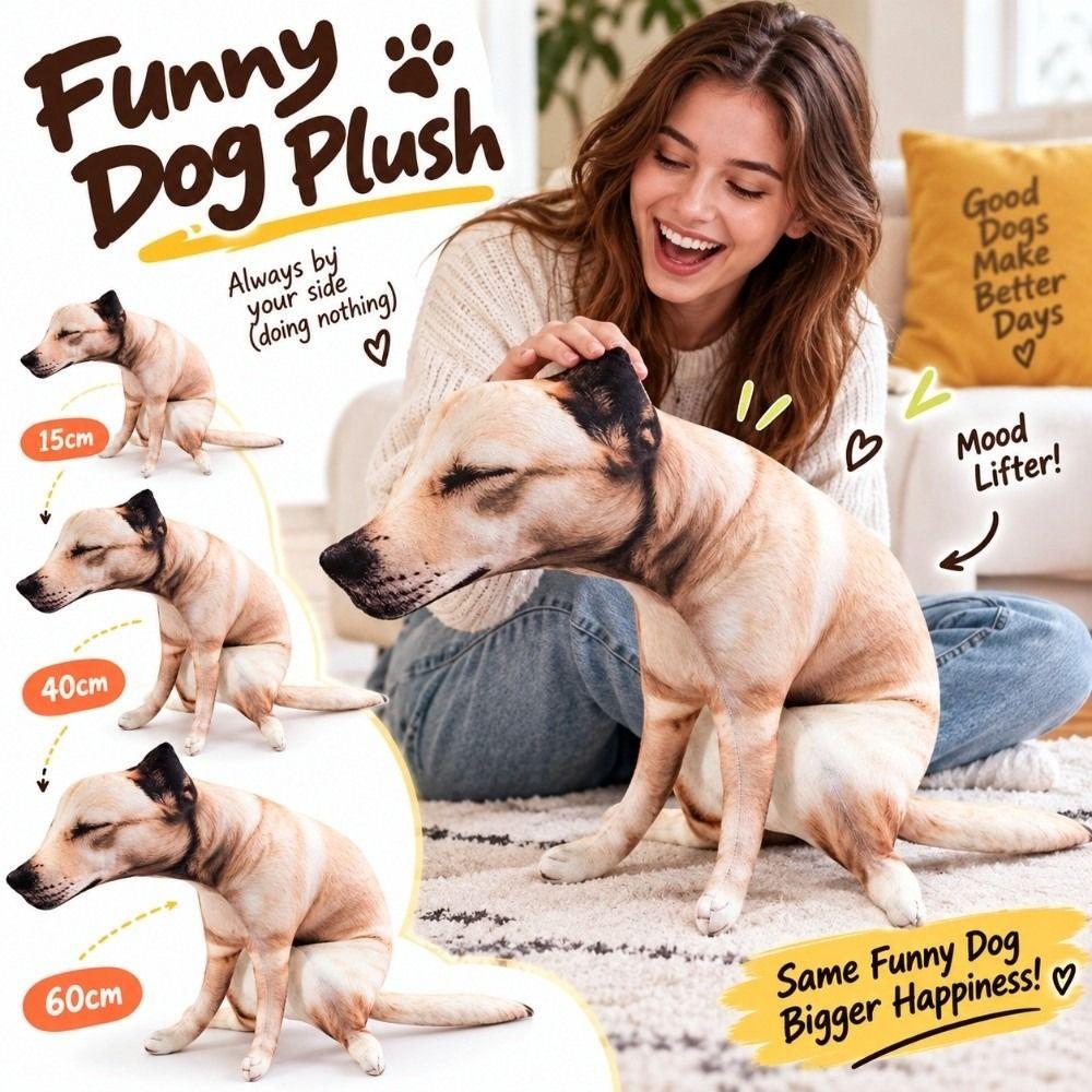Lightweight Cute Dog Poop Shaped Plush Pillow Poop Shaped Plush Toy Nap Lounging Stress Relief