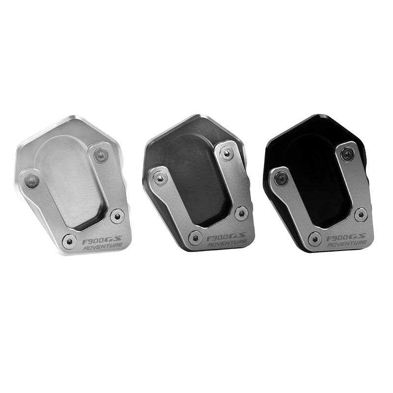 For F800GS F900GS ADV ADVENTURE F800 F900 GS Motorcycle CNC Kickstand Foot Side Stand Extension Pad Support Plate Enlarge Stand