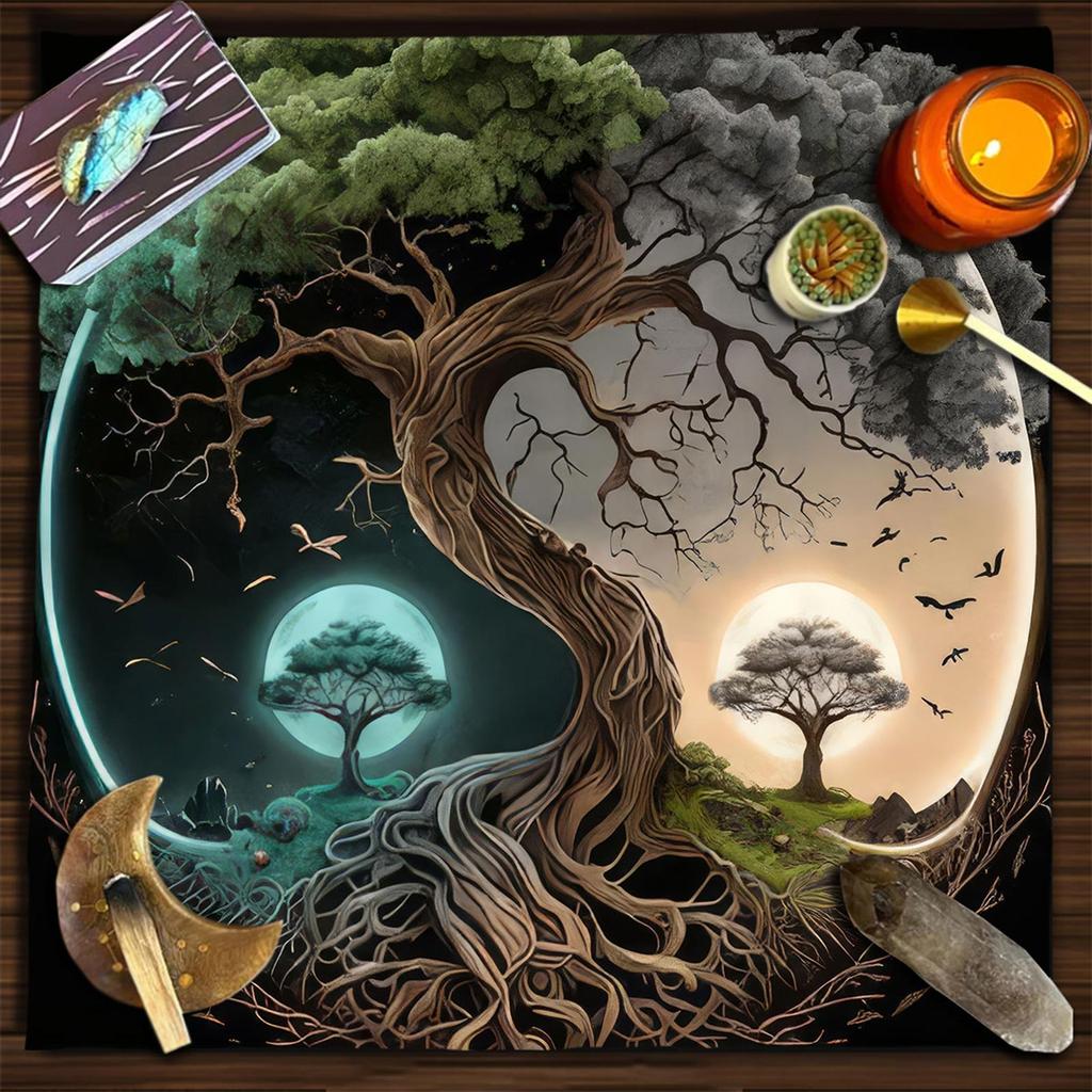 Древа Жизни Карты Таро Скатерти Алтари Скатерти Гадания Скатерти Оракулы Гадания Настольные игры Аксессуары