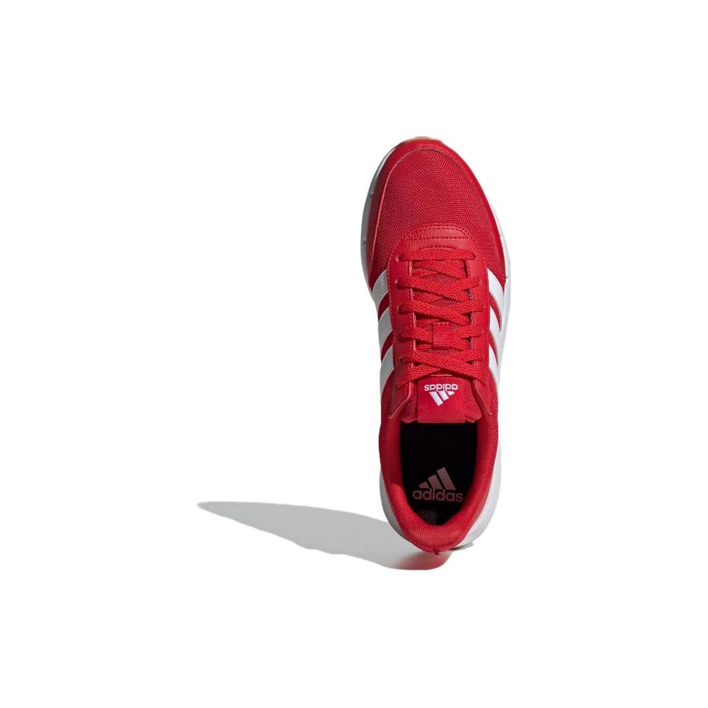 Adidas Neo Run 50S Минималистичные Ретро Тканевые Амортизирующие Нескользящие Износостойкие Низкие Кроссовки для Бега Унисекс Красные IG6555