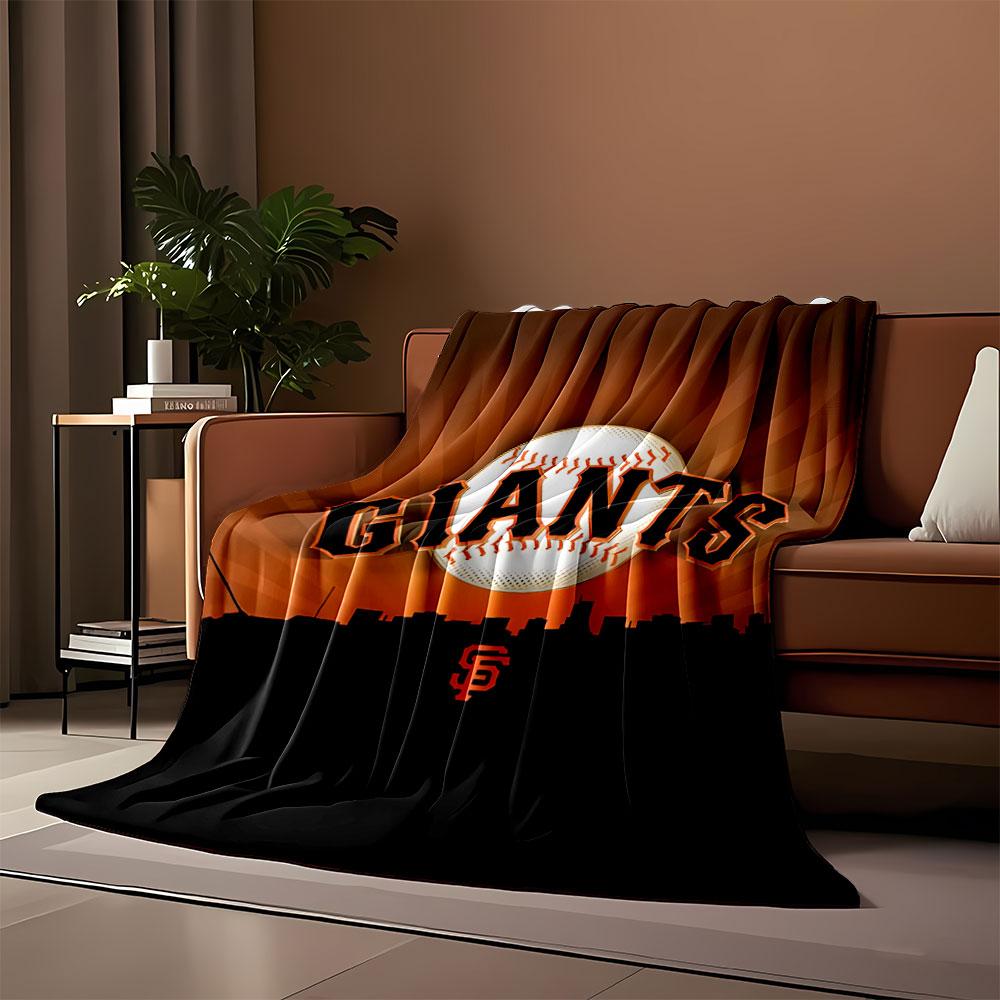 San Francisco Giants Baseball Blanket print blanket soft and cozy perfect for the living room bed sofa or a nap,gift