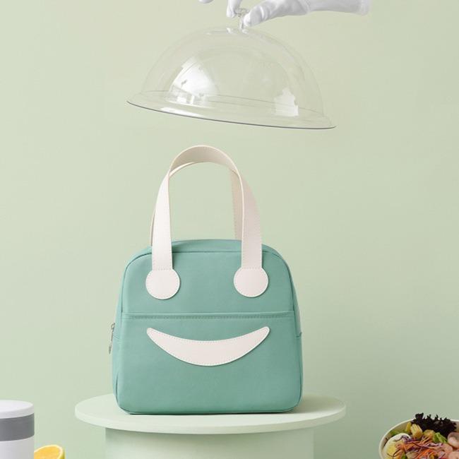 Прочная термоизолированная сумка для ланча: Милый, Простой, Утепленный Дизайн для Улицы и Поездок на Работу