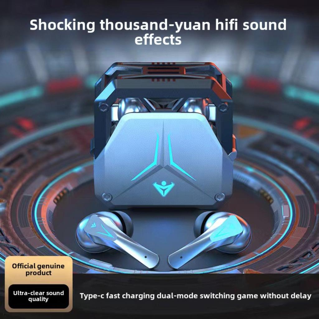 Наушники TWS Bluetooth, беспроводные наушники, стереонаушники True Wireless, HiFi-звук с подсветкой, игровая гарнитура