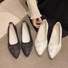 Spring Women's Clothing Brand  New Style Pointed Flat Shoes Comfortable Slip-On Casual Outdoor Women's Single Shoes
