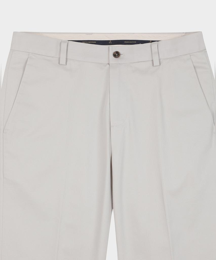 BROOKS BROTHERS Обычный крой Хлопок Стрейч Преимущество Чинос (Камень) (Bbpcmfz502)