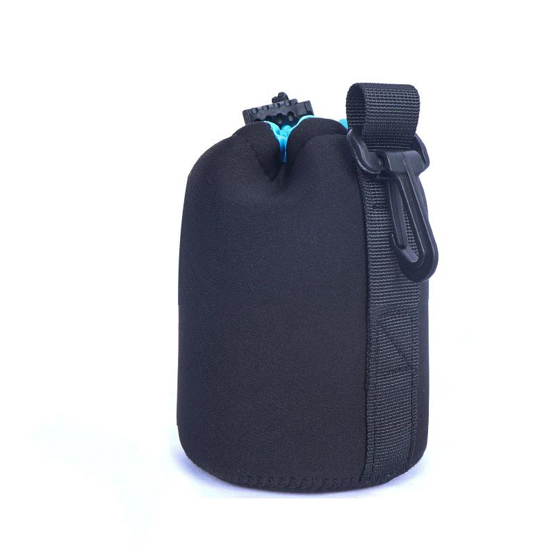 Camera Lens Pouch Bag Neoprene Waterproof Soft Video Camera Lens Pouch Bag Case For Canon Sony for Most Digital SLR Camera