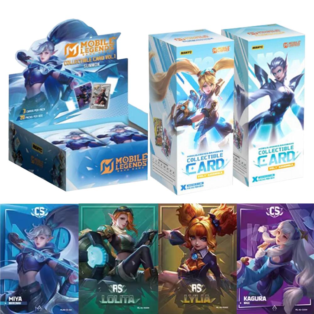 Оригинальная карта Mobile Legends MLBB Последняя Битва Серия Рука Судьбы Классическая Коллекция Легендарное Издание Коллекционные Карты