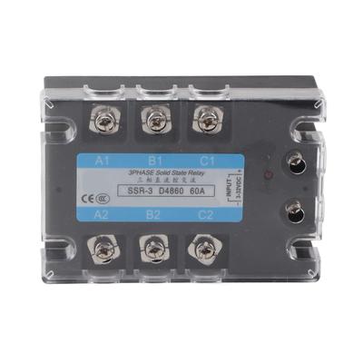 3-фазное твердотельное реле SSR3 D4860 60A DC?Распределительное оборудование переменного тока 480 В