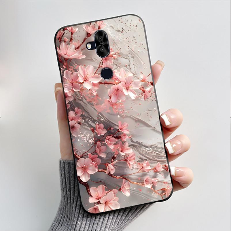 Роскошный модный цветок для Asus Zenfone 5 Lite ZC600KL 5Q ZC600KL X017DA Силиконовый чехол для телефона Защитная задняя крышка Мягкий чехол из ТПУ