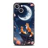 Чехол для телефона Cover для iPhone 17 Pro Max 16 15 14 13 12 11 Pro Max Plus 17AIR Ударопрочный Мягкий ТПУ Корпус Милый Животное Лиса Fundas Сумка