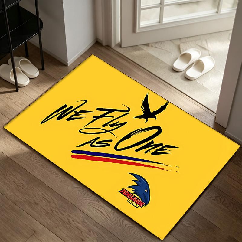 Adelaide Crows A rug suitable for office chair areas living rooms and computer desks perfect for home offices and an ideal holiday gift