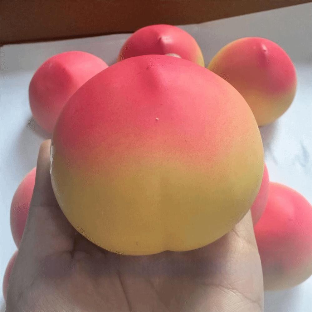 Sensory Fidget Squishy Peach Self-Made Blocks Filled Squishy Crunchy Squishy Children Gifts