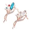 Flower Brooch Fashion Rhinestone Brooch Brooch Ladies High -End Exquisite Brooch Accessories