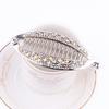 Заколки для волос в форме банана со стразами, держатель для хвоста для женщин и девочек, заколки-бананы, крабы, когти, аксессуары для укладки волос