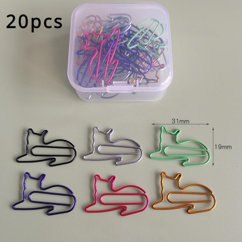 Музыкальные Ноты Скрепка В Форме Мультфильма Скрепка Красочный Самолет Кошка Скрепка