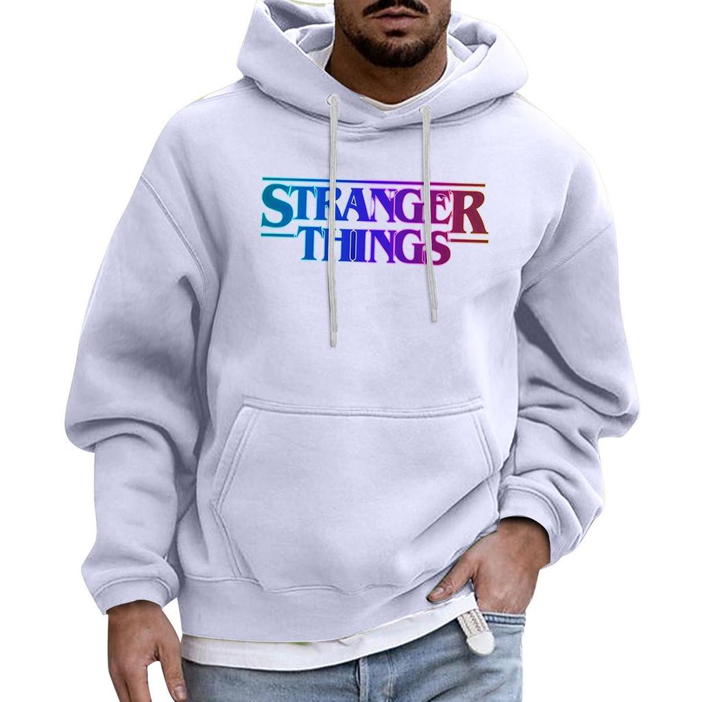 Мужской Спортивный Повседневный С Длинными Рукавами С Карманом Капюшон Толстовка