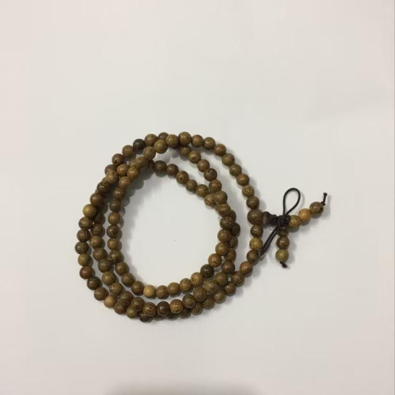 Multilayer Wenge Prayer Beads Tibetan Buddhist Mala Buddha Bracelet Rosary Wooden For Women Men