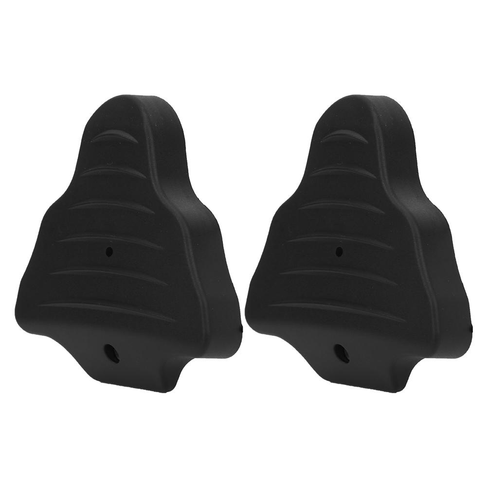 Пара резиновых черных велосипедных педалей, шипы, протектор, защитная крышка, велосипедные запчасти, совместимые с SPD-SL