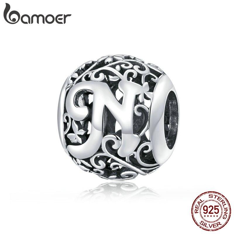 Шарм BAMOER из стерлингового серебра, для браслета