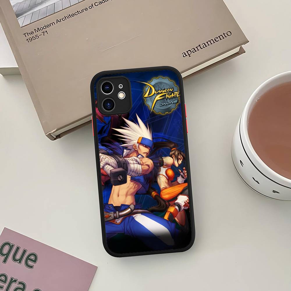 Чехол для телефона D-Dungeon A-And F-Fighter для iPhone 16 15 14 13 12 11 Pro Max 7 8 6 6s Plus Матовый чехол