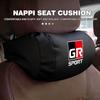 For Toyota Car Accessories Seat Headrest Auto Logo Neck Pillow GRsport Hilux Aygo Yaris Corolla Rav4 GR Auris