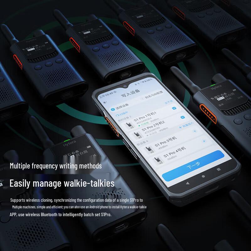 Цифровая рация Hytera S1 Pro HYT-S35 с ИИ-шумоподавлением (Китайская версия)