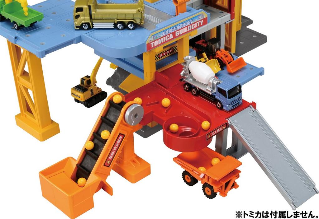 Tomica Tomica Town Build City Power Crane Construction Site Unisex