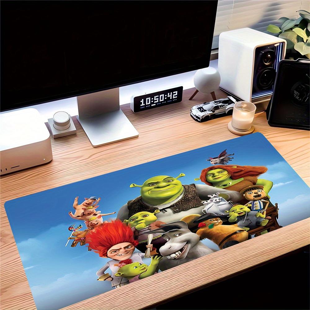 Shrek Princess Fiona DonkeyRubber Mouse Pad with Waterproof Design and High Elasticity for Desktop - Durable and Easy to Clean Gaming Mouse