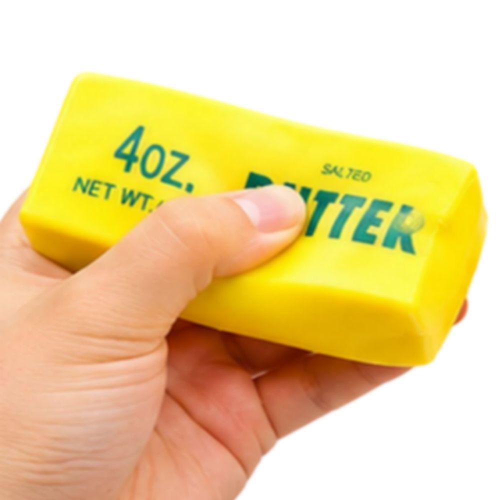 Shapable Crunchy Squeeze Toy Hand Relax Blocks Filled Squishy Butter Stick Squishy Children Gifts
