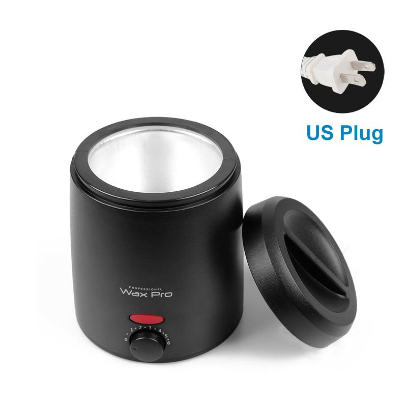 Машина для плавления воска для удаления волос, 200 мл нагреватель воска, горшок для депиляции, парафиновые восковые бобы, грелка для депиляции воском, погружной горшок