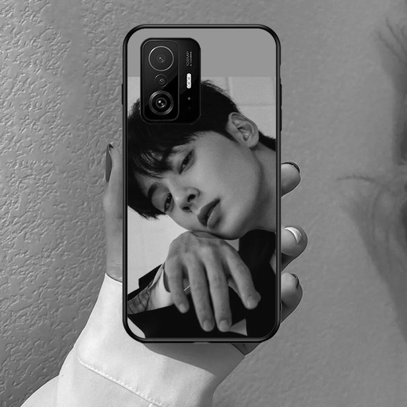 Чехол Cha EunWoo Eun Woo для POCO F5 F3 M5s C40 F4 GT X3 X4 X5 Pro Чехол для Xiaomi 12 13 Lite 11T 12T Pro 12X