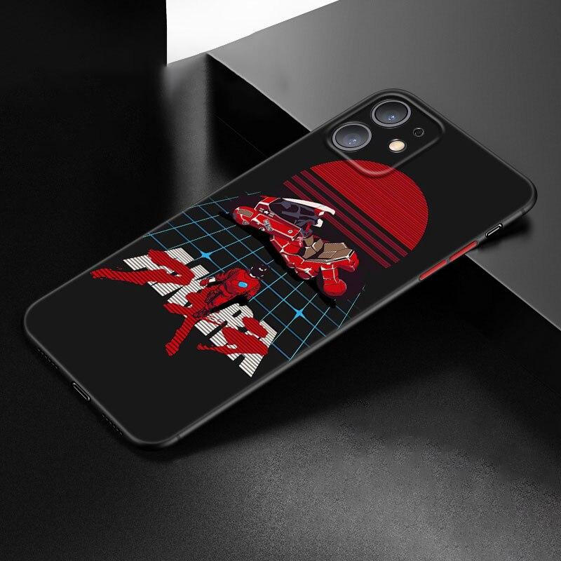 Чехол Akira 1988 для Apple iPhone 12 13 Mini 11 Pro Max XR X XS MAX 8 7 6S 6 Plus SE 5S 5 2020, мягкий черный чехол из ТПУ