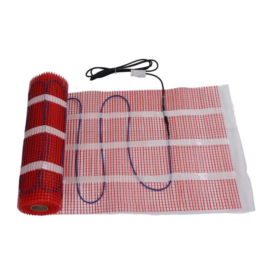 Комплект электрической системы подогрева пола Подпольный мат Регулятор температуры Датчик Защитная трубка Комплект 110 В IP20