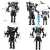 Titan Television New People Toy With Toilet People And Surveillance People Compatible With Diy Blocks Building