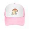 Cottagecore Frog With Mushroom Baseball Cap Trucker Hat Gentleman Hat Snap Back Hat Mens Cap Women'S