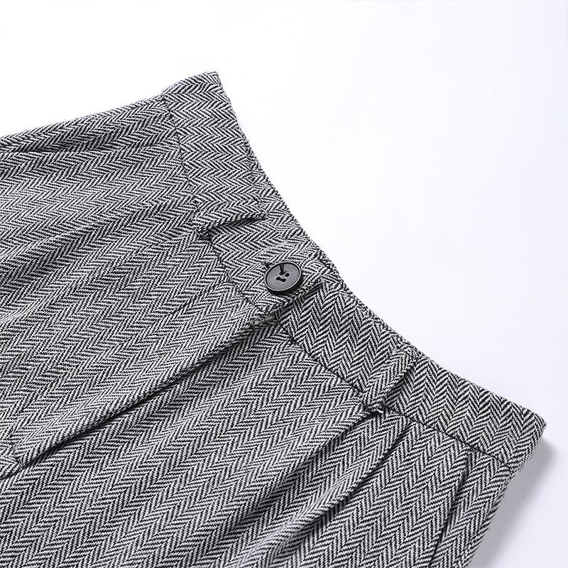 Модные узкие брюки для женщин, комплект из 3 предметов, элегантный блейзер с длинным рукавом и поясом, майка с высокой талией, широкие брюки, женские костюмы