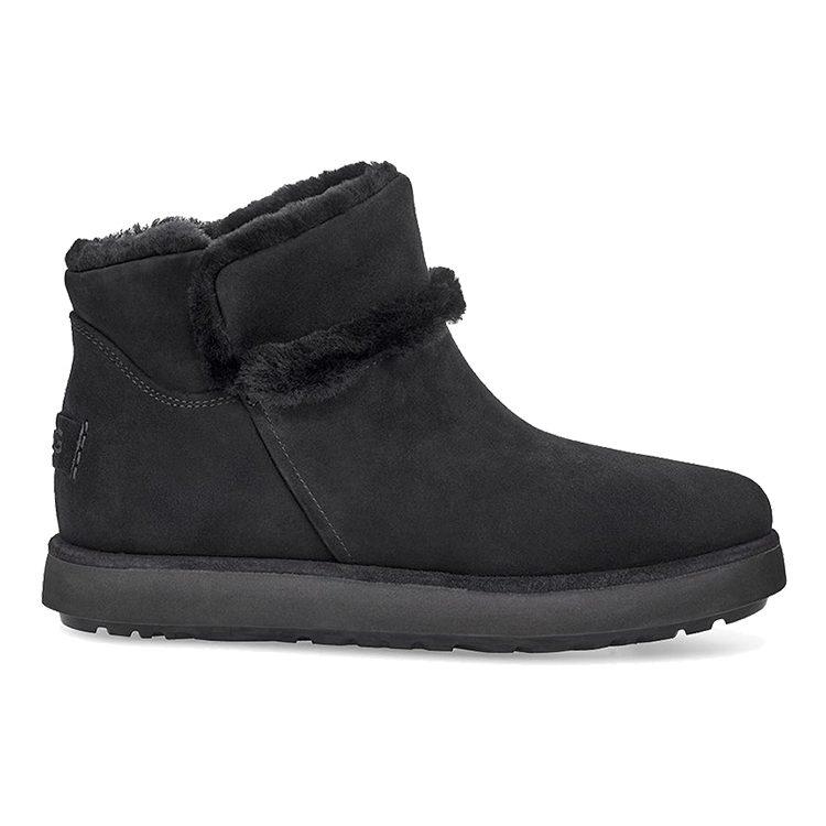 UGG Классические Мини Сапоги с Защитой от Проливания Blvd Snow Boots Черные Женские 1108145-BLK