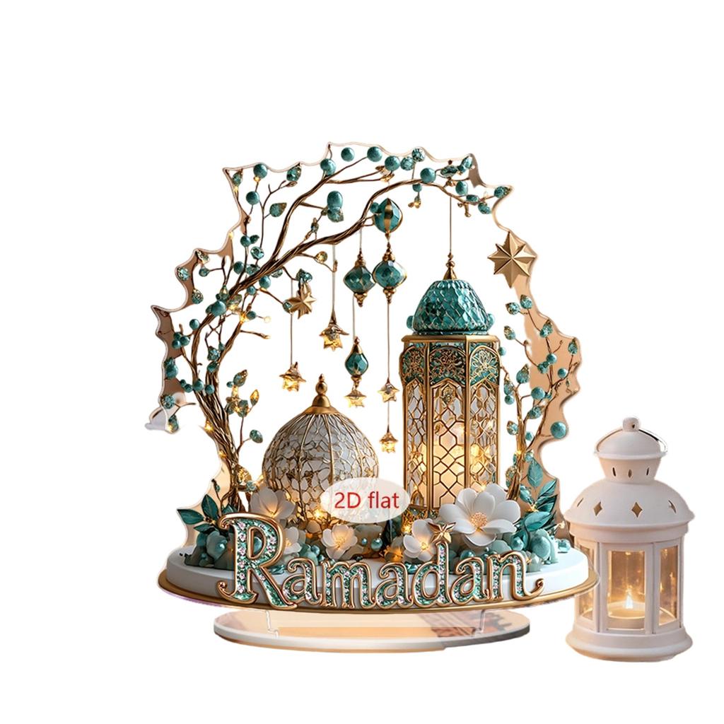 2D Acrylic Home Living Room Desktop Holiday Ornaments