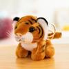 Simulation Little Tiger Zodiac Tiger Plush Toy Keychain Backpack Small Pendant Hanging Chain Doll Small Doll Pendant Male