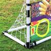 Portable Soccer Shoot Practice Net for Kids Football Training Goal with Ball And Pump Folding Soccer Goal for Indoor Outdoor Practice