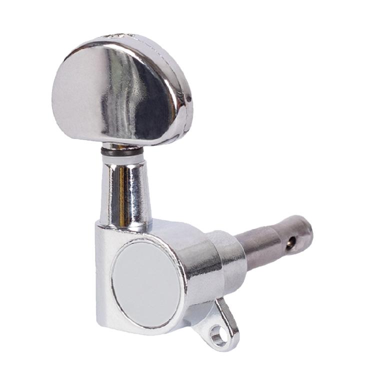 6 шт. Металлические колки для настройки гитары 3 левых 3 правых Головки грифа гитары Ручки Колки Замена Аксессуары для гитары Прочные